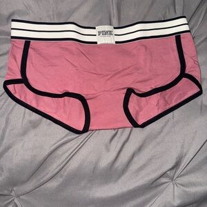 PINK Victoria's Secret Pink and Black Panties